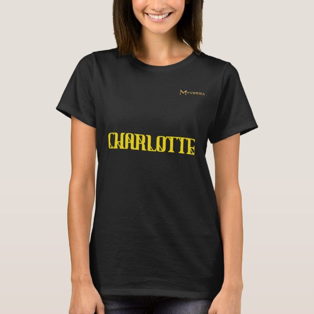 Camiseta Cidade Charlotte  (Frente)