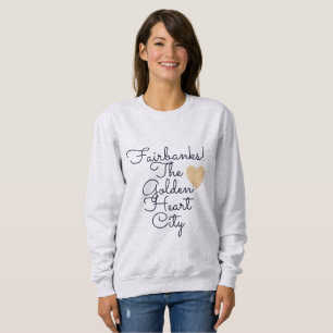Camiseta Cidade Coração Dourado de Fairbanks