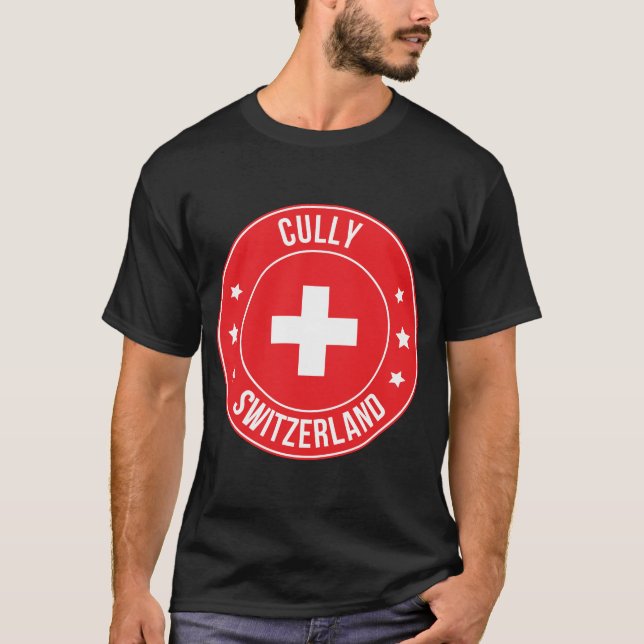 Camiseta Cidade Cully, Suíça (Frente)