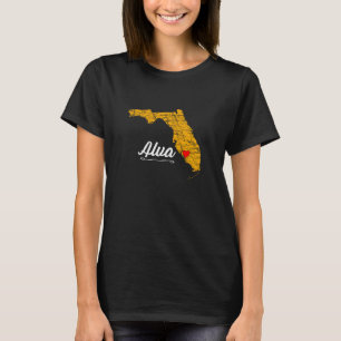 Camiseta Cidade Da Alva Florida Fl Merch Souvenir Graphic