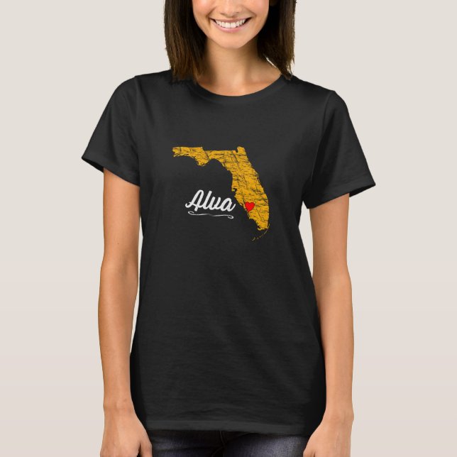 Camiseta Cidade Da Alva Florida Fl Merch Souvenir Graphic (Frente)
