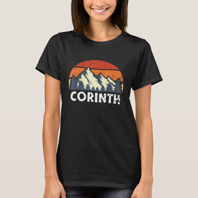 Camiseta Cidade da Antiga Grécia de Corinto (Frente)
