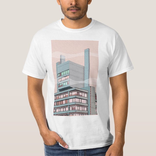 Camiseta Cidade da poluição atmosférica (Frente)