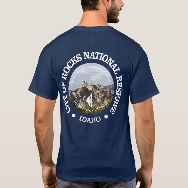 Camiseta Cidade das Rochas NR (Verso)