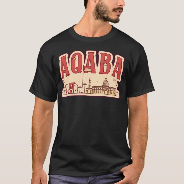 Camiseta Cidade de Aqaba (Frente)