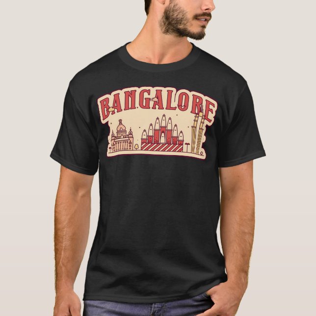 Camiseta Cidade de Bangalore (Frente)
