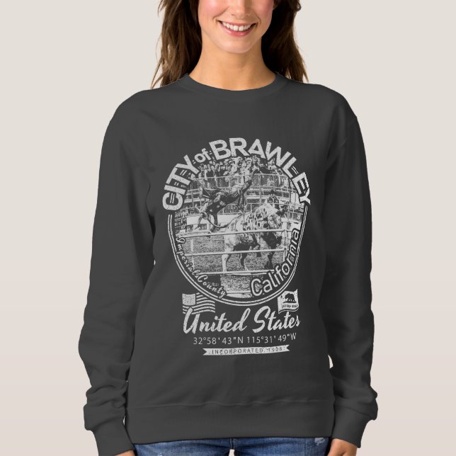 CAMISETA CIDADE DE BRAWLEY CALIFÓRNIA - RODEO DE CHAMADA DE (Frente)