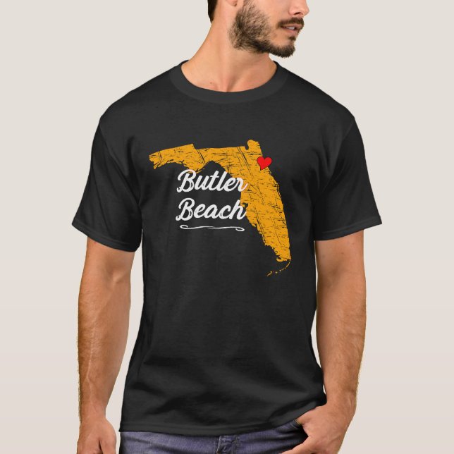 Camiseta Cidade de BUTLER BEACH FLORIDA FL Merch Souvenir G (Frente)