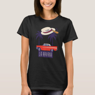 Camiseta Cidade de Cuba Havana Lar hispânica Caribe Souveni