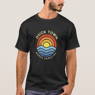 Camiseta Cidade de Duck Carolina do Norte Nc Summer Cities 