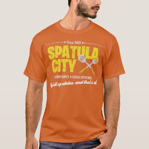 Camiseta Cidade de Espátula angustiada