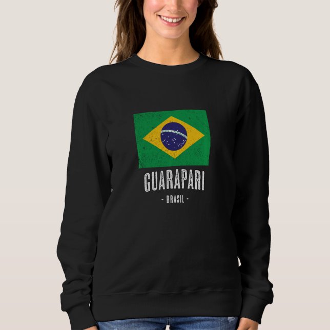 Camiseta Cidade de Guarapari Brasil Br Bandeira Merch (Frente)