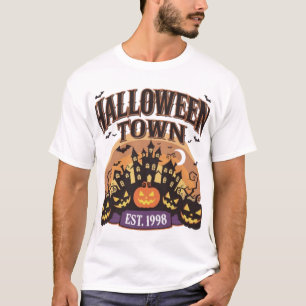Camiseta cidade de halloween