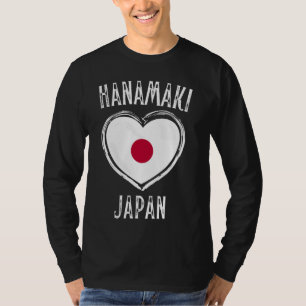 Camiseta Cidade de Hanamaki, Bandeira do Japão