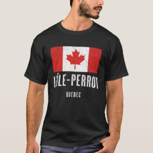 Camiseta Cidade de L marokle Perrot KANADA Bandeira Canaden