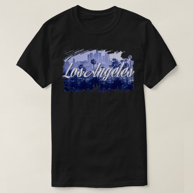 Camiseta Cidade de Los Angeles (Frente do Design)
