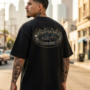 Camiseta Cidade de Los Stilo Califas Costas atingidas