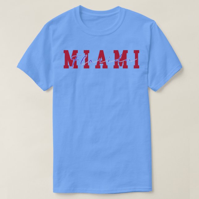Camiseta Cidade de Miami (Frente do Design)
