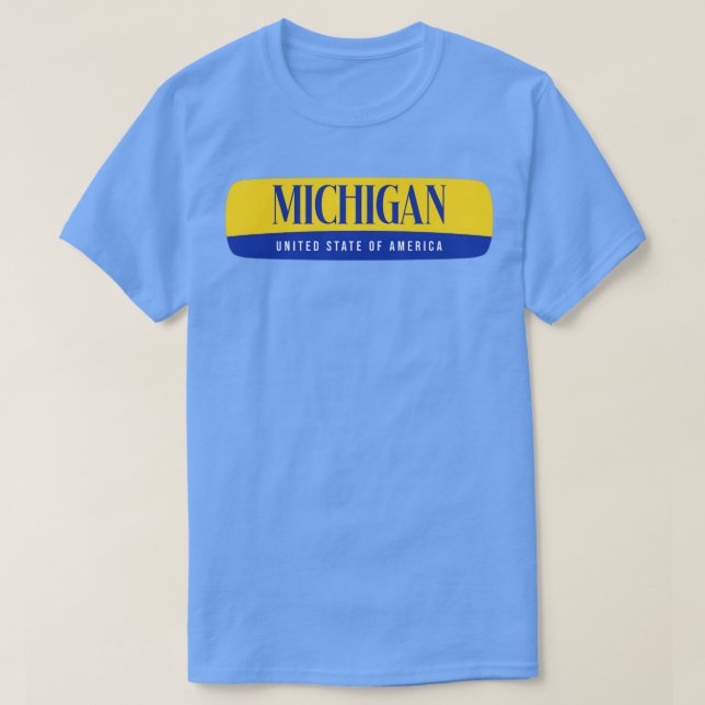 Camiseta Cidade de Michigan (Frente do Design)