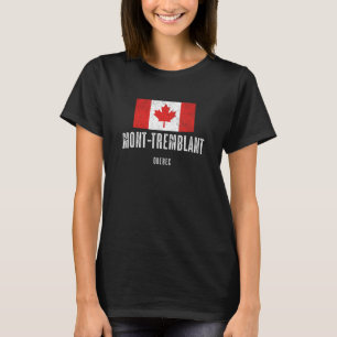Camiseta Cidade de Mont-Tremblant - CANADIAN Flag Merc