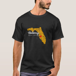 Camiseta Cidade De Mulberry Flórida Fl Merch Souvenir Graph