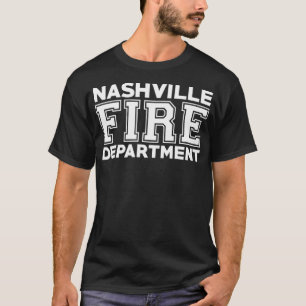 Camiseta Cidade de Nashville Fire Rescue Tennessee Bombeiro