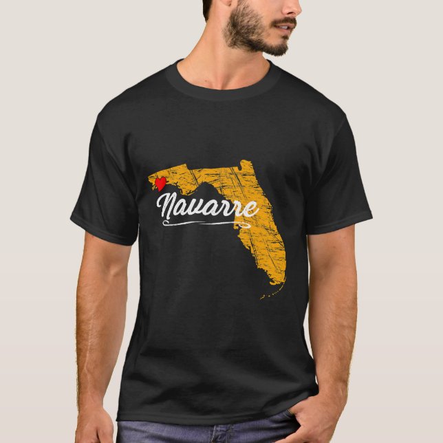 Camiseta Cidade de NAVARRE FLORIDA Merch Souvenir Graphic  (Frente)
