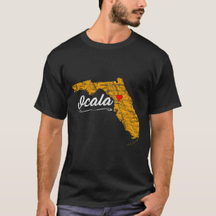 Camiseta Cidade de Ocala - Mercadoria de Lembrança de Féria