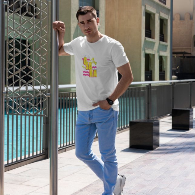 Camiseta Cidade de Osaka (Criador carregado)