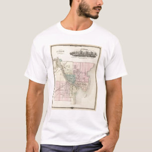 Camiseta Cidade de Oshkosh, capital de distrito do