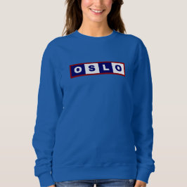 Camiseta Cidade de Oslo, Design mínima da Noruega