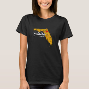 Camiseta Cidade De Palatka Florida Fl Merch Souvenir Graphi
