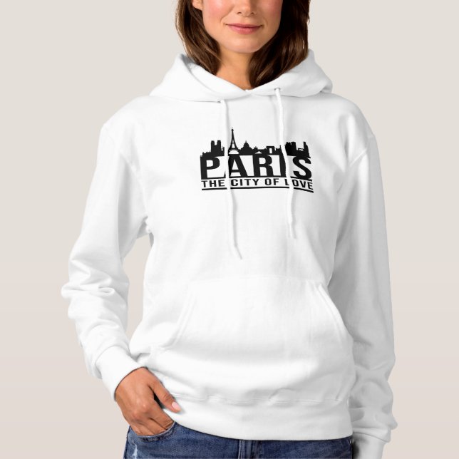 Camiseta Cidade de Paris, França, Cidade da Cidade do Cabo  (Frente)