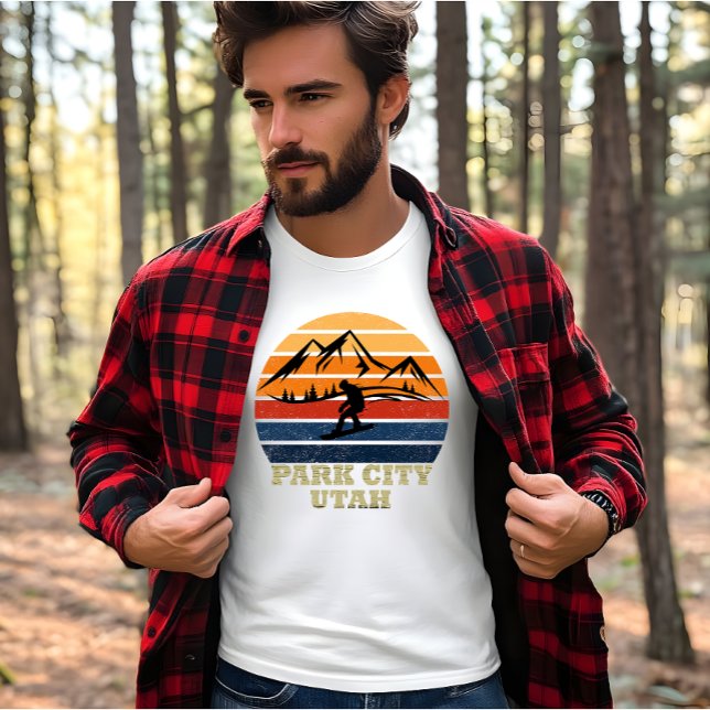 Camiseta Cidade de Park, Utah, vintage (Criador carregado)