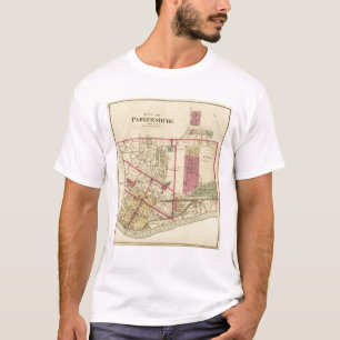 Camiseta Cidade de Parkersburg, West Virginia