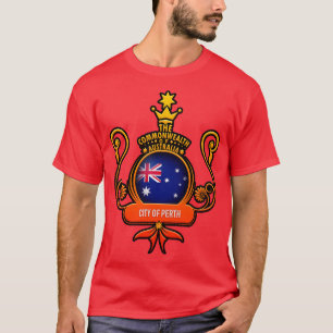 Camiseta Cidade de Perth, Austrália