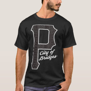 Camiseta Cidade de Pittsburgh das Bridges Yinzer Gear