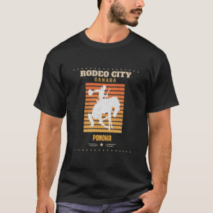 CAMISETA CIDADE DE RODEO CANADÁ, PONOKA T-