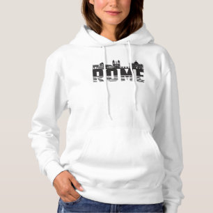 Camiseta Cidade de Roma Itália Skyline Cityscape Funny Gif