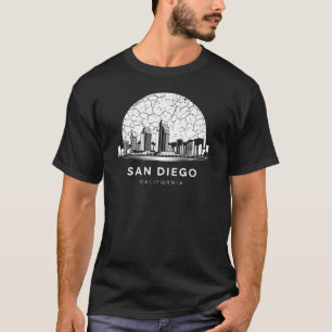 Camiseta Cidade de San Diego Califórnia