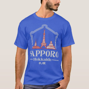 Camiseta Cidade de Sapporo Japão