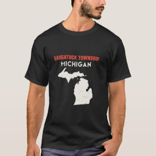 Camiseta Cidade de Saugatuck Michigan América Estadual Amér