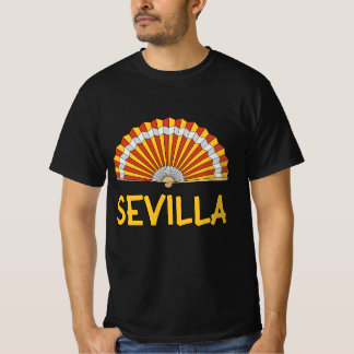 Camiseta Cidade de Sevilha na espanha
