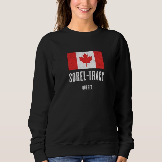 Camiseta Cidade De Sorel Tracy Canadá Flag Merch (Frente)