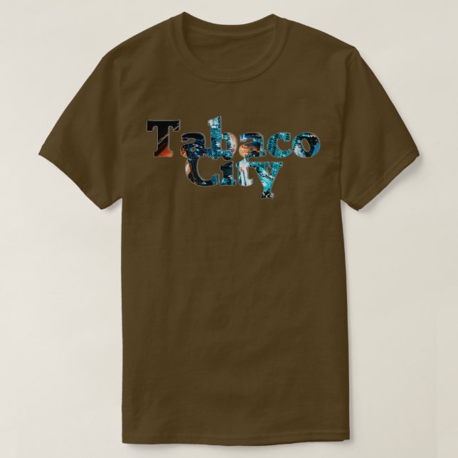 Camiseta Cidade de Tabaco (Frente do Design)