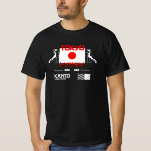 Camiseta Cidade de Tóquio e Capital do Japão