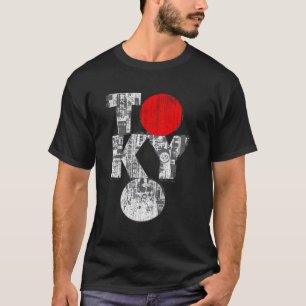 Camiseta Cidade de Tóquio - Japão Vintage