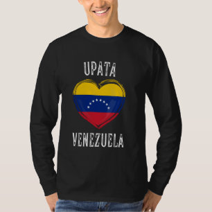 Camiseta Cidade de Upata do Coração de Sinalizador da Venez