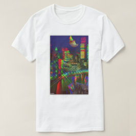 Camiseta Cidade de Vaporwave