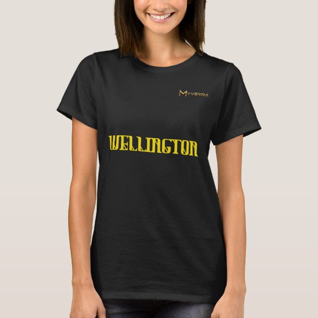 Camiseta Cidade de Wellington (Frente)